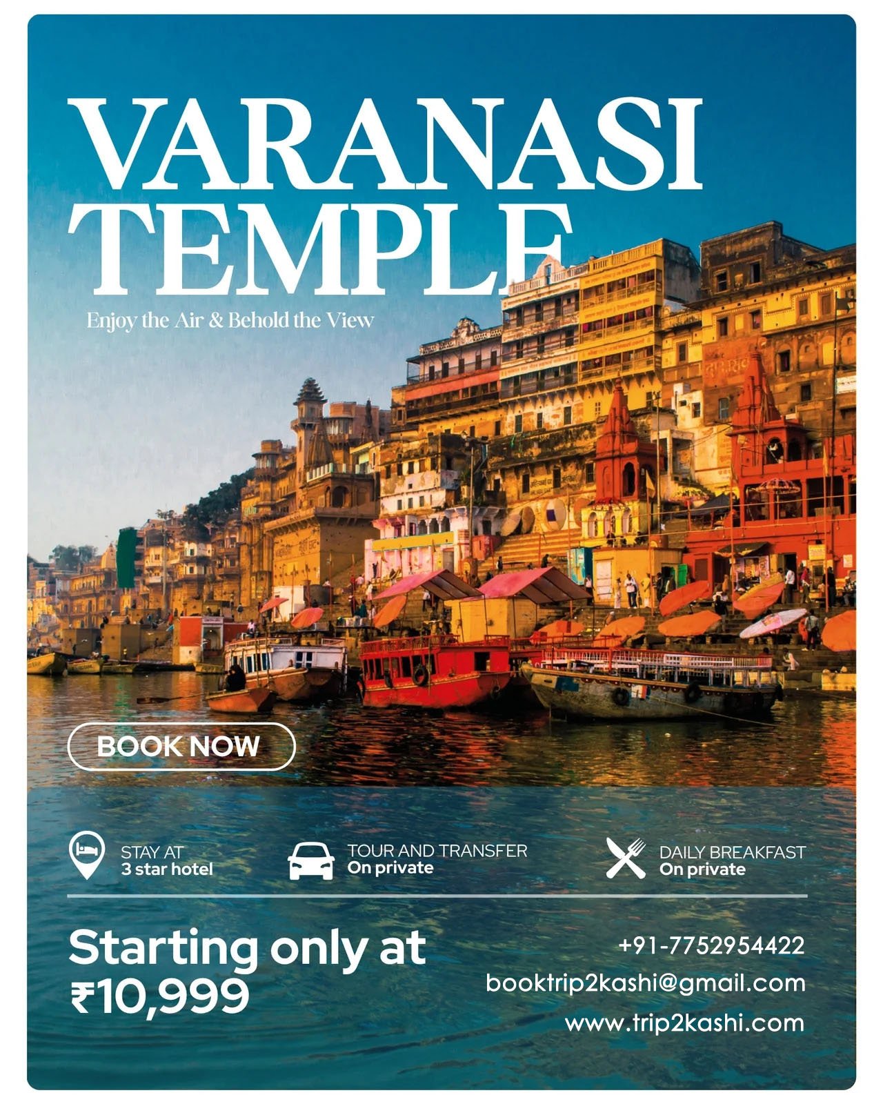 Varanasi Temple With Trip2kashi